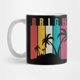 Bright with colors palm trees Mug